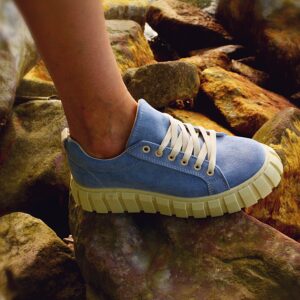 Kék kényelmes cipő